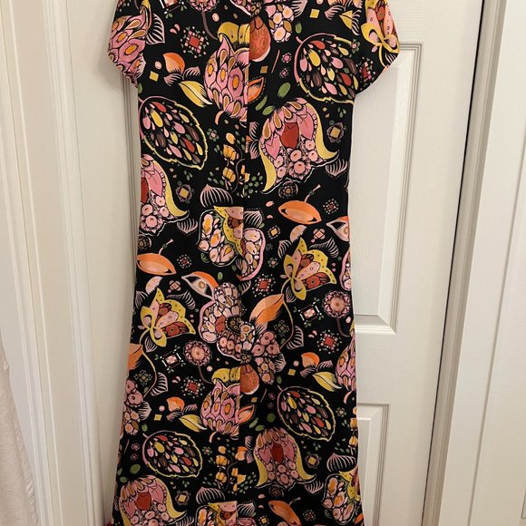 La Double J Feather Swing Dress  Feather Swing Dress - SIZE S - Picture 5 of 5